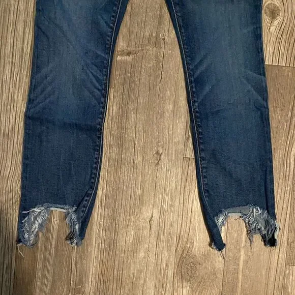 Hudson | Distressed Hem Skinny Denim | Size 28 - Picture 7 of 7